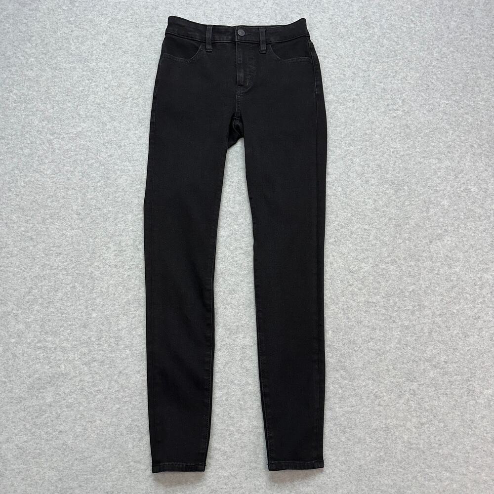 American Eagle Dream Stretch High-Rise Jegging WMNS 00 Black Skinny Denim Pant